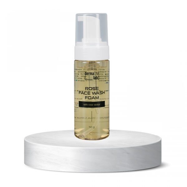 GEZICHTSSCHUIM MET DAMAST ROSE